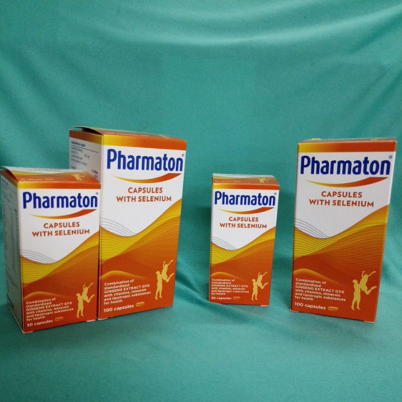 Pharmaton Multivitamins แคปซูล 30s /100s/100+30s (30s exp 2/2025) (100s exp 12/2025)