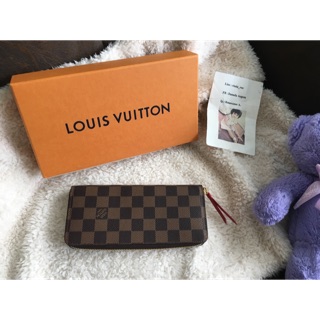 New LV clemence damier red color dc20