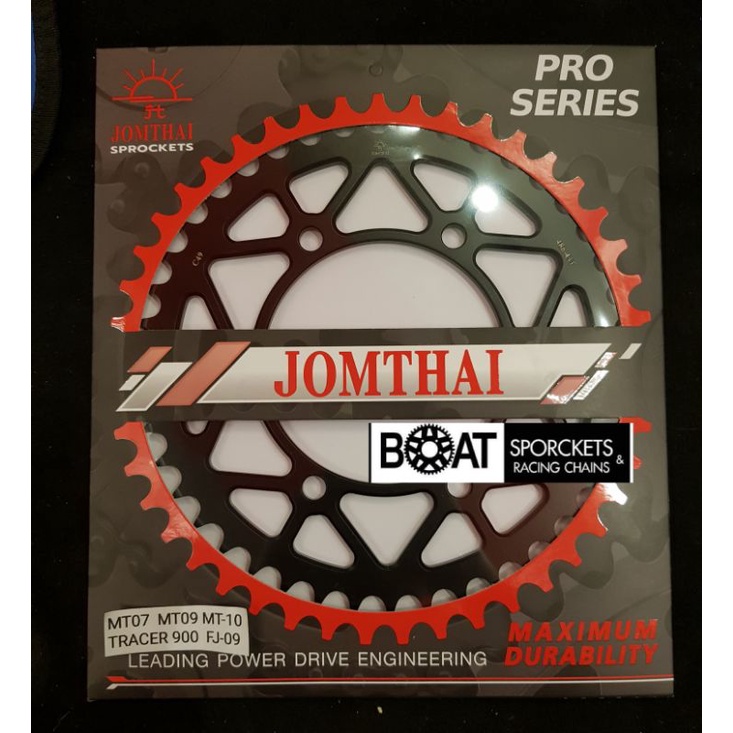 สเตอร์หลัง(520) MT07 MT09 FZ09 Teacer900  Jomthai รุ่น Pro series ขนาด ร้าน โบ๊ทโซ่สเตอร์