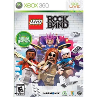 LEGO Rock Band xbox360 [Region Free] แผ่นเกมXbox360 แผ่นไรท์สำหรับเครื่องที่แปลงแล้ว LT/RGHทุกโซน