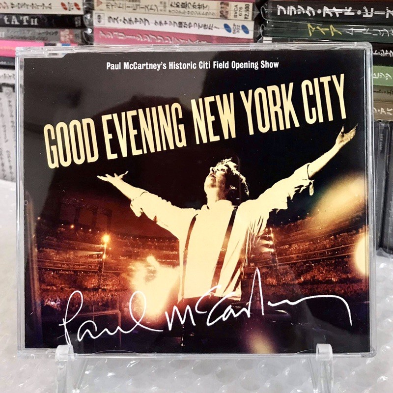 🛒 (พร้อมส่ง) CD ซีดีเพลง: Paul McCartney — Good Evening New York City [แผ่นซิงเกิ้ล EU/Promo]