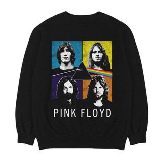 Pink FLOYD - สี่เหลี่ยมจัตุรัส | เพลง CREWNECK | เสื้อกันหนาว BAND | Unisex | Merch เครื่องดนตรี | ร็อคคลาสสิก