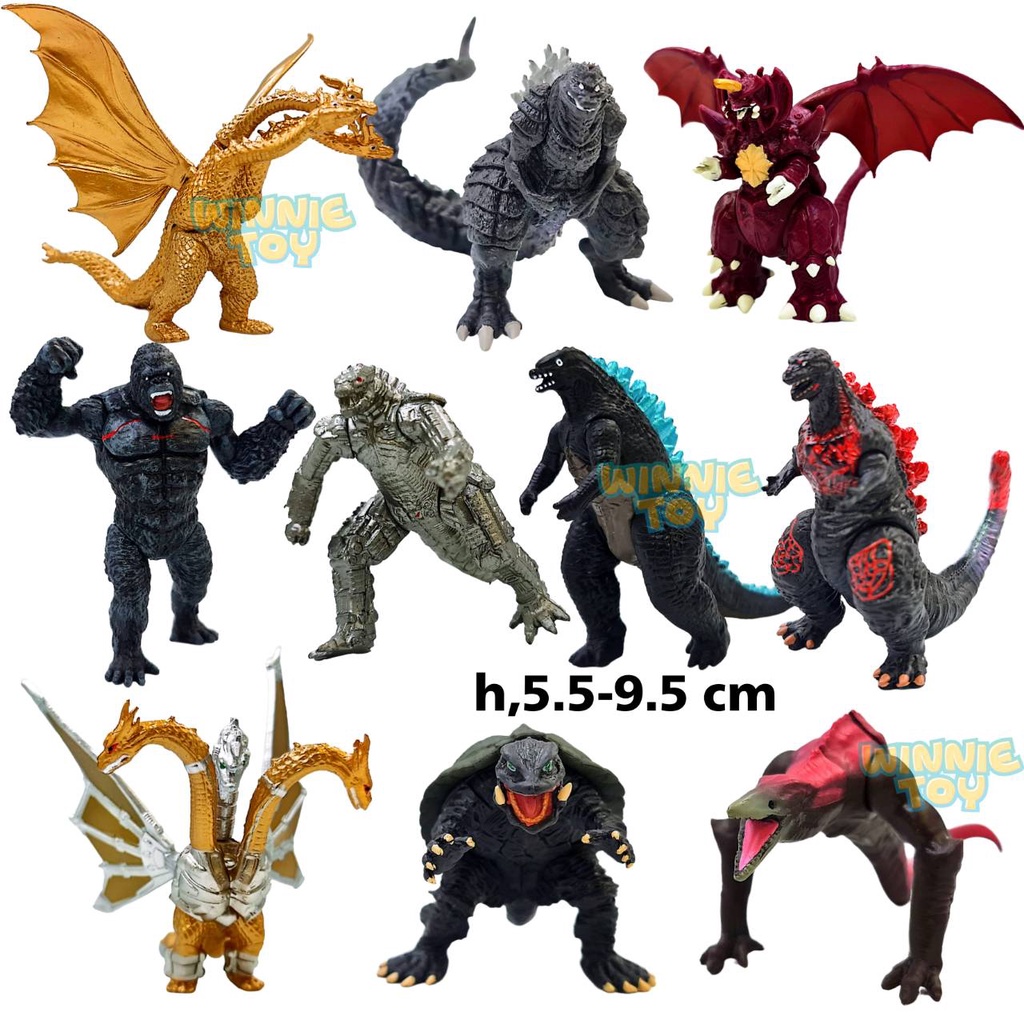 มินิ ฟิกเกอร์ โมเดล คิงคอง figure model Godzilla eart ก็อตซิลล่า king Kong คิงคอง Kaiju monster สัตว์ประหลาด movie