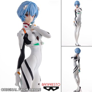 Model Figure งานแท้ Original ฟิกเกอร์ Neon Genesis Evangelion อีวานเกเลียน มหาสงครามวันพิพากษา Rei Ayanami อายานามิ เรย์
