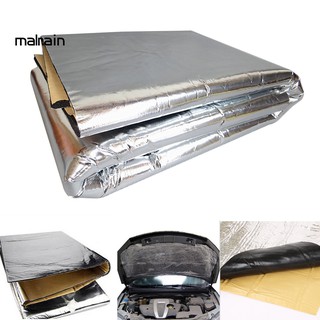 Mal Car Vehicle Hood Engine Thicken Aluminum Foil Sound Heat Insulation Mat Pad