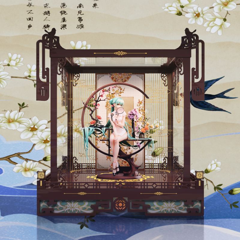 ตู้โชว์อะคลิลิค miku myethos