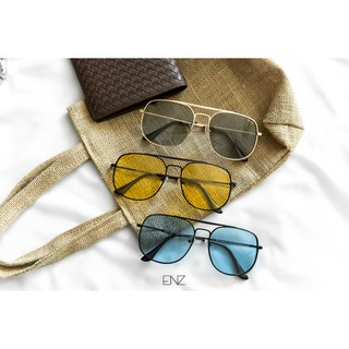 ENVISZO ES4884 Justice เลนส์AUTO เปลี่ยนสี แว่นกันแดดUV100% Polarized ทรง General Retro Vintage