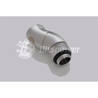 G1/4" Silver Shining Dual Rotary 90-Degree IG1/4" Extender