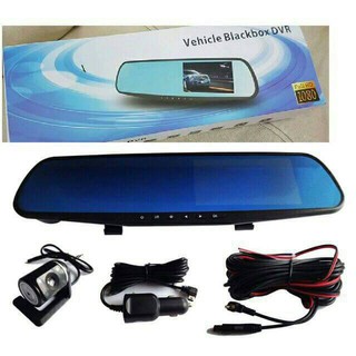 Vehicle Blackbox DVR Full HD 1080P กล้องติดรถยนต์แบบกระจก ลดเพิ่ม100 บาทแจ้งโค้ดBROW6369 จำนวน 200โค้ด
