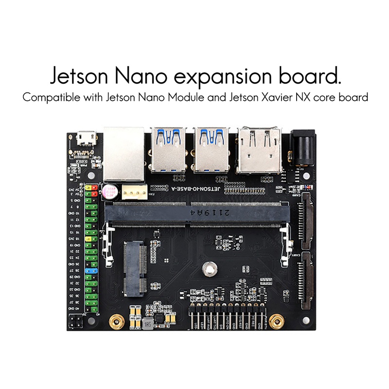 Waveshare AI บอร์ดพัฒนาปัญญาประดิษฐ์ สําหรับ 40PIN GPIO Jetson Nano Developer Kit B01 #5