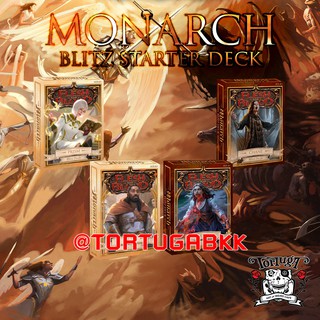 Monarch Blitz Starter Deck - Flesh and Blood TCG เด็คเริ่มต้น พร้อมเล่น แบบ Blitz เล่นง่าย การ์ดเกมส์ ใหม่มาแรง