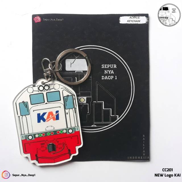 พวงกุญแจ CC201 โลโก้ใหม่