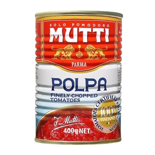 มัตติ มะเขือเทศสับละเอียด Mutti Find Crushed Tomatoes 400g.