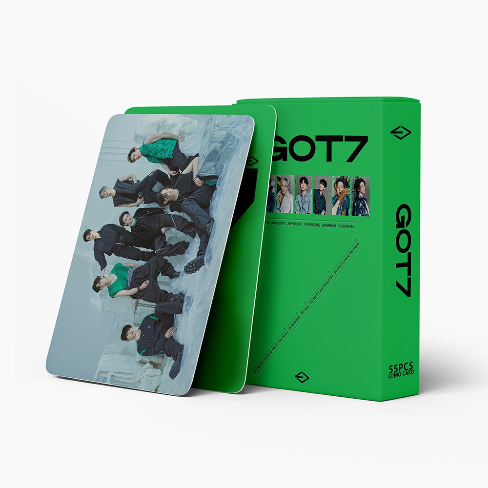 การ์ดโลโม่ GOT7 2022 Come Back ก็อตเซเวน โฟโต้การ์ด แบบ 2 ด้าน 30-54 ชิ้น/กล่อง ขนาดรูป 8.7×5.7 ซม. โลโม่การ์ด lomo card