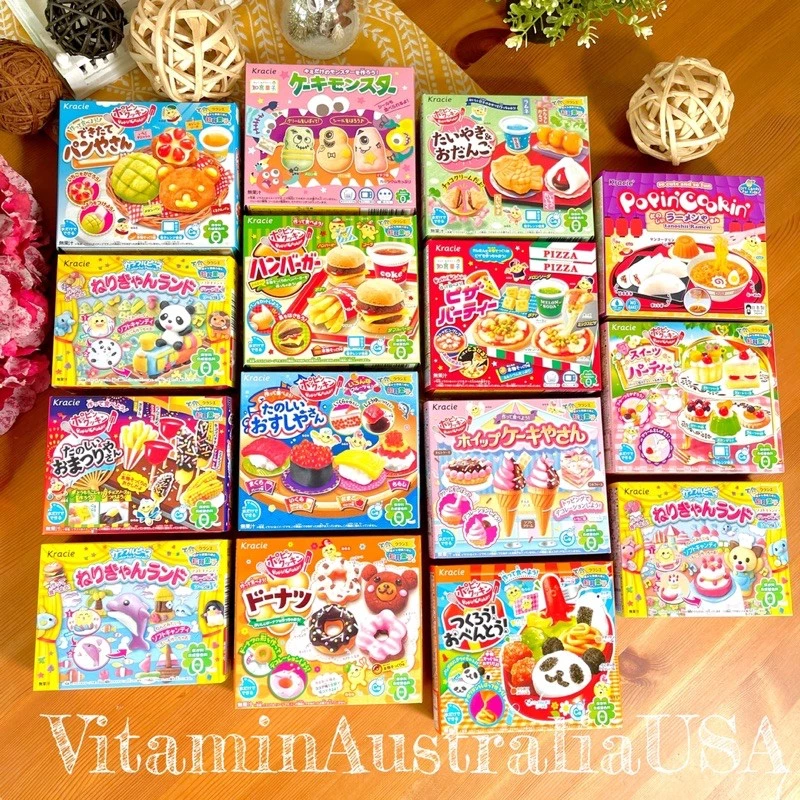 Kracie popin cooking ขนมญี่ปุ่น ทำเองกินได้ DIY ช่วยฝึกสมาธิ เสริมจิตนาการ