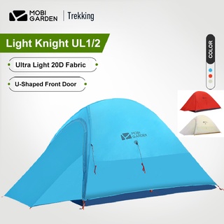 Mobi Garden Ultra Light Knight Tent UL1/2 เต็นท์เดินป่าสำหรับ 1-2 คน (จัดส่งไวจาก กทม.)