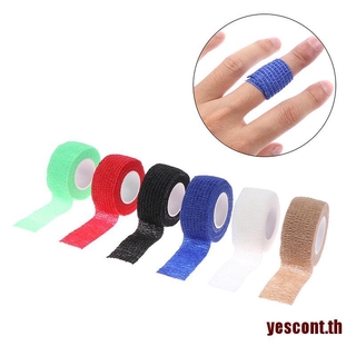 【Yescont】เทปผ้าพันแผล แบบยืดหยุ่น มีกาวในตัว ขนาด 4.5 เมตร สําหรับเล่นกีฬา