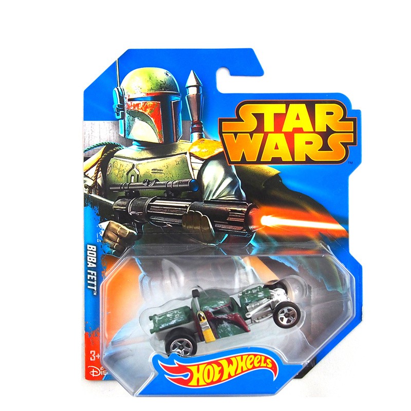 卍 ♟ของเล่น และของสะสม Hot Wheels Star Wars ตัวละครรถโมเดลของเล่นโลหะผสม ...