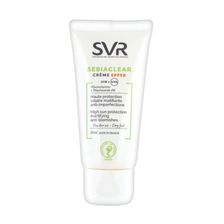 ( พร้อมส่ง ) SVR Sebiaclear SPF 50 Cream