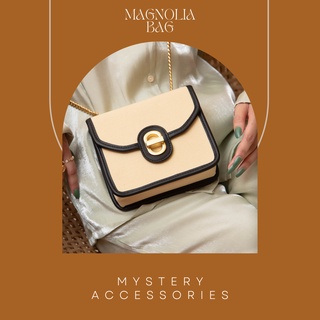 B314: Magnolia Bag | Mystery Accessories กระเป๋าสะพาย กระเป๋าผ้าแคนวาส