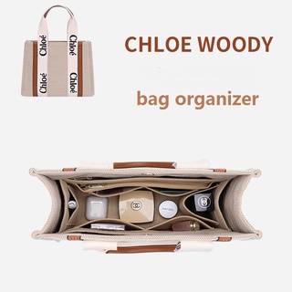 【นุ่มและเบา】ที่จัดระเบียบกระเป๋า chloe woody ที่จัดกระเป๋า  bag organiser in bag ที่จัดทรง  organizer insert