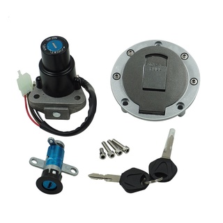 For Yamaha tzr125 tzm150 Motorcycle Ignition Switch Kit Assembly Fuel Gas Cap Tank Cover With 2 Keys Engine Hook Locking