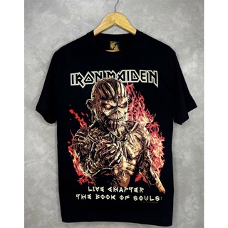 เสื้อวง วินเทจ แขนสั้น มือหนึ่ง แท้ IRON MAIDEN👹👺