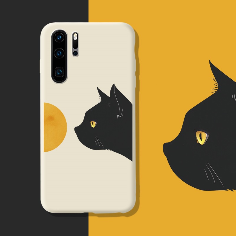 Dmy เคส huawei P30 pro P40 P20 lite mate 20X 20 10 30 nova 9se 8i 7se 7i 5T 3i 3 4e 7 9 8 เคสแมวน่ารัก ซิลิโคนนิ่ม