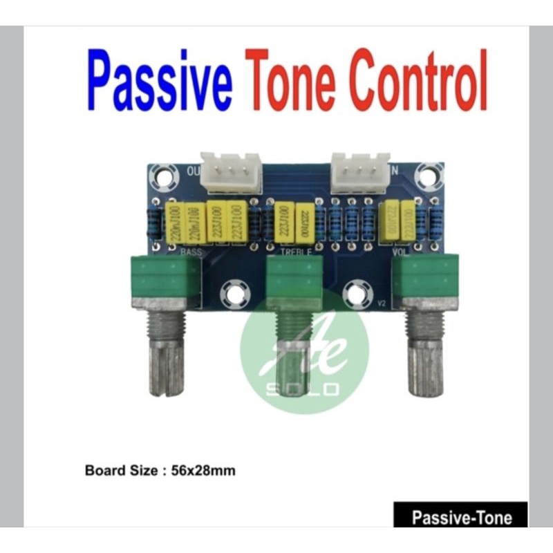 Passive Tone Control Pre Amp Kit