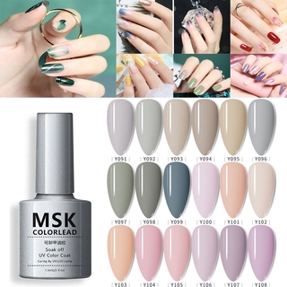 MSK Y091-108สี สีเจลทาเล็บ 7.3MLสีเจล สีทาเล็บเจล ยาทาเล็บเจล