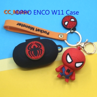 MARVEL ( In Stock ) เคสซิลิโคนลายการ์ตูนฮีโร่สําหรับ Oppo Enco W11