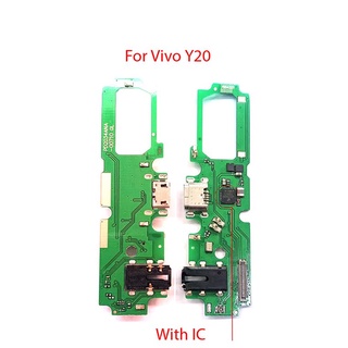 แพรตูดชาร์จ ก้นชาร์จ VIVO Y12S Y20 Y20I Y20S Charging Connector Flex Cable for VIVO Y20 รับประกัน 1 เดือน