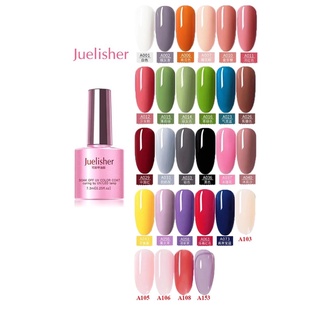 สีทาเล็บเจล สีเจล Juelisher ปริมาณ 7.3ml. สีสวย เงา ติดทนนาน