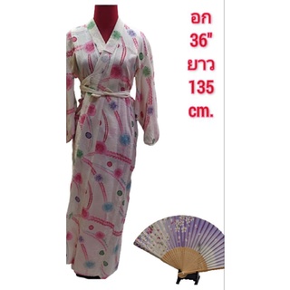 👘ยูกาตะเด็กโต9-15ปี🌸คละแบบคละลาย👘