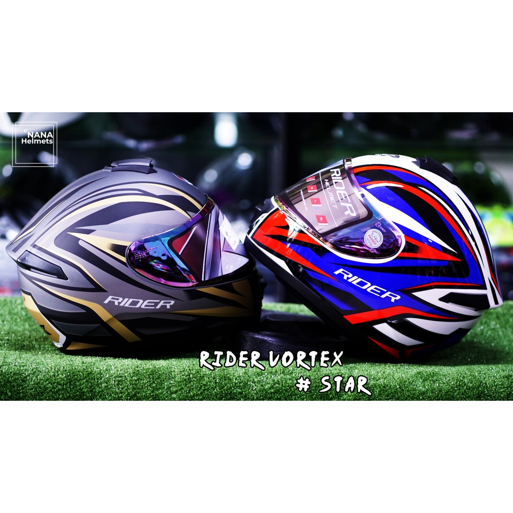 หมวกกันน็อค RIDER VORTEX 💕🏁 - รูปที่ 3