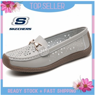 [พร้อมส่ง] *Skechers__go Walk Arch Fit รองเท้าแตะโลฟเฟอร์ ส้นแบน แบบสวม สําหรับผู้หญิง ผู้ชาย