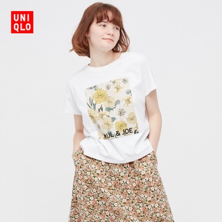 Uniqlo เสื้อยืดแขนสั้น พิมพ์ลาย PAUL JOE สําหรับผู้หญิง (UT) 44704843