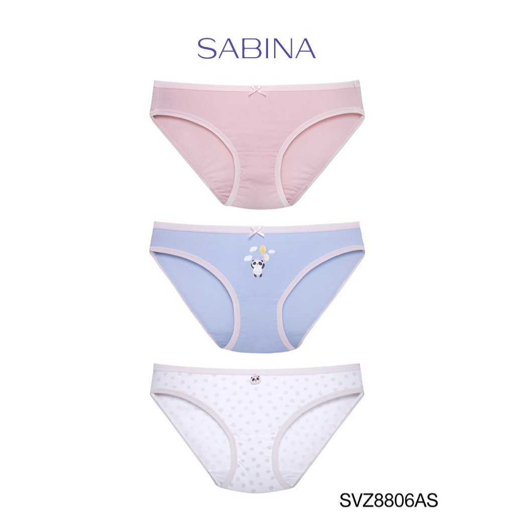 Sabina กางเกงชั้นในเด็ก ( 3 pcs ) รุ่น Panty Zone รหัส SVZ8806AS หลากสี
