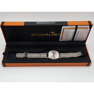 นาฬิกา STUHRLING MENS 3998.4 ORIGINAL QUARTZ พร้อมกล่อง (ใหม่)