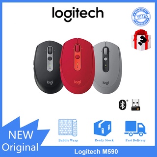 🔥โปรแรง3.3🔥⚡️เมาส์ไร้สาย⚡️ Logitech M590 เมาส์ไร้สาย เสียงเงียบ หลายอุปกรณ์