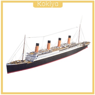 [Kokiya] โมเดลเรือไททานิค 1/400 ของเล่นเสริมการเรียนรู้เด็ก