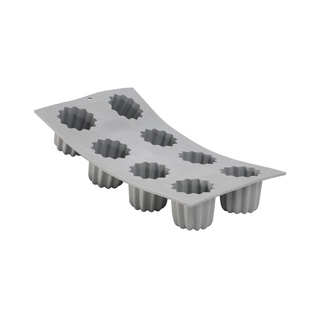 de Buyer 1834.01D ELASTOMOULE - 8 Cannels Portions Mould