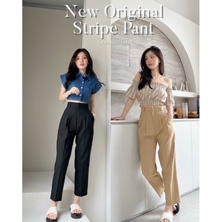 ✨New Original Stripe Pant Limited กางเกงทรงบอย✨🔖📢WGVYQH  ลดทันที 80฿ ช็อปครบ 500฿ (1-30 SEP 2022)