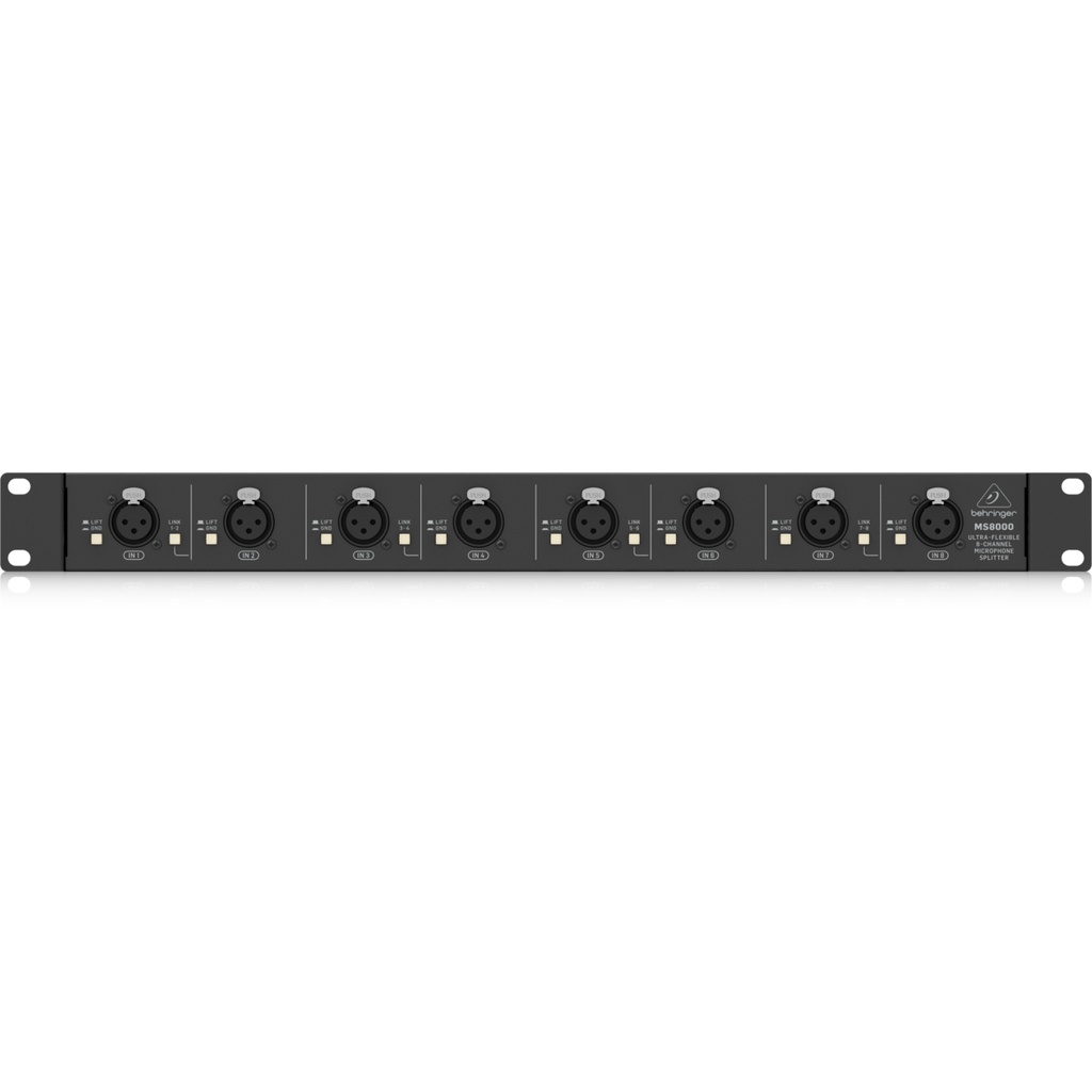 BEHRINGER ULTRALINK MS8000 8-Channel Microphone Splitter เครื่องแยกสัญญาณ
