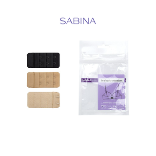 Sabina ตะขอต่อ (แพ็ค 3 ชิ้น) รหัส SZR1202AS  สีดำ/สีเนื้อ /สีครีม