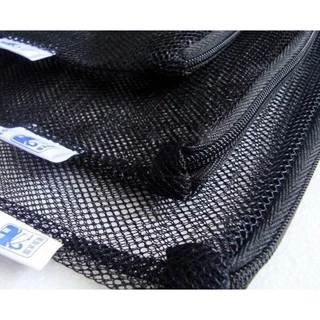 ถุงตาข่าย ซิปล็อค ใส่วัสดุกรองตู้ปลา AQUARIUM Filter Media Bag (ซิปล็อค) ถุงตาข่ายสำหรับใส่วัสดุกรอง
