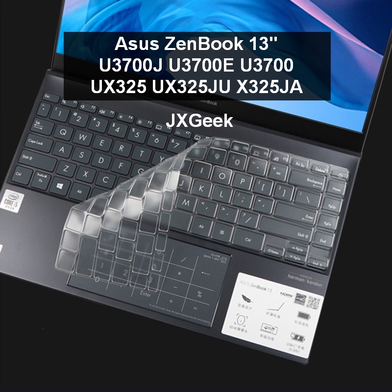 Asus ZenBook แป้นพิมพ์ 13 U3700J U3700E U3700 UX325 UX325J UX325JA UX 325 JA แป้นพิมพ์แล็ปท็อป TPU ผ