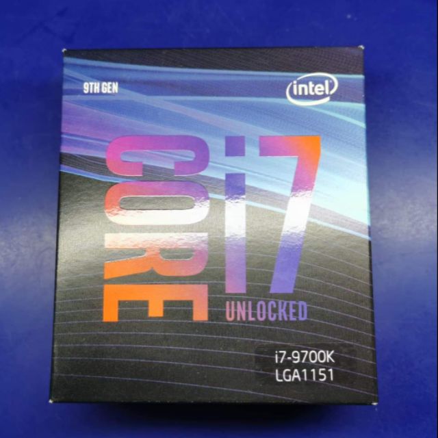 CPU INTEL CORE I7-9700K 4.9GHz