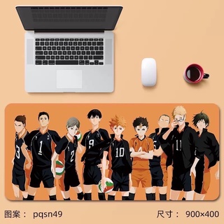 พร้อมส่ง แผ่นรองเมาส์ ไฮคิว Haikyu ขนาดใหญ่ 900*400