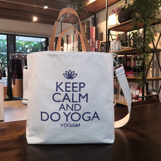 กระเป๋า Canvas Bag : Keep Calm and Do Yoga by YOGISM ACTIVE
